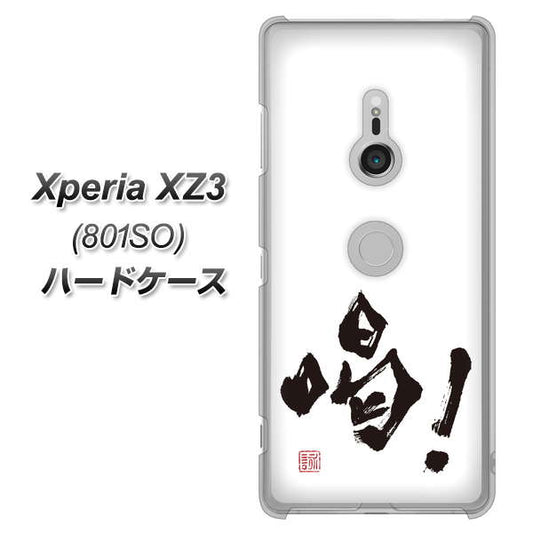 SoftBank エクスペリア XZ3 801SO 高画質仕上げ 背面印刷 ハードケース【OE845 喝！】