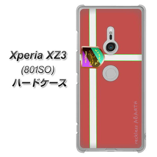 SoftBank エクスペリア XZ3 801SO 高画質仕上げ 背面印刷 ハードケース【YC934 アバルト05】