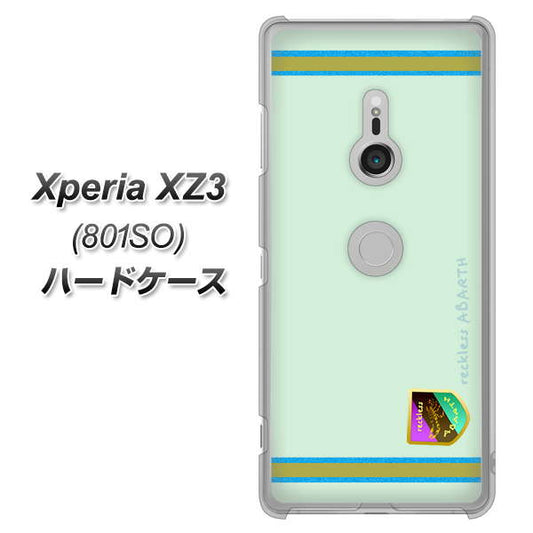 SoftBank エクスペリア XZ3 801SO 高画質仕上げ 背面印刷 ハードケース【YC938 アバルト09】