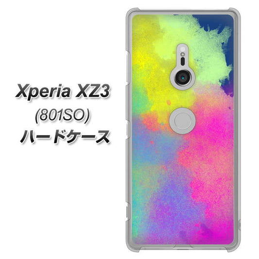 SoftBank エクスペリア XZ3 801SO 高画質仕上げ 背面印刷 ハードケース【YJ294 デザイン色彩】