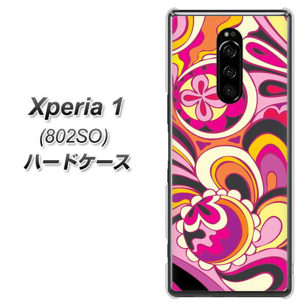 softbank エクスぺリア ワン 802SO 高画質仕上げ 背面印刷 ハードケース【586 ブローアップカラー】