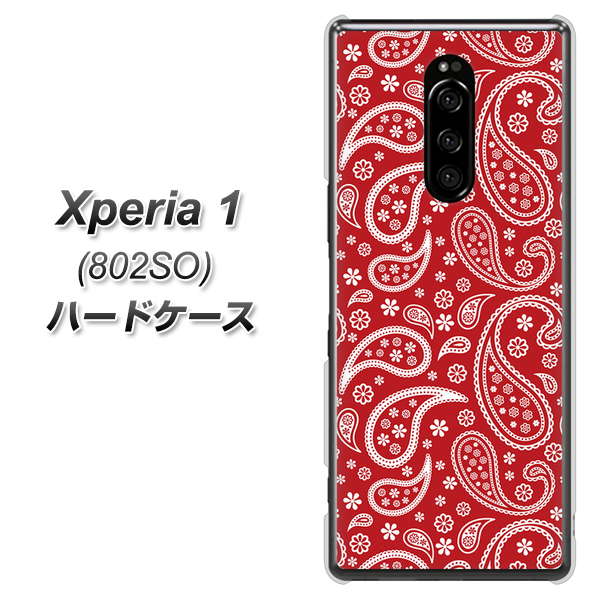 softbank エクスぺリア ワン 802SO 高画質仕上げ 背面印刷 ハードケース【765 ペイズリーエンジ】