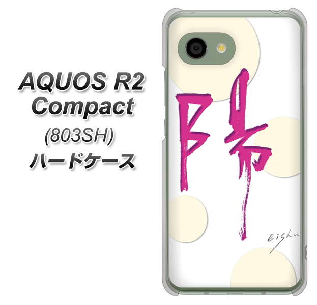 SoftBank アクオス R2 コンパクト 803SH 高画質仕上げ 背面印刷 ハードケース【OE833 陽】