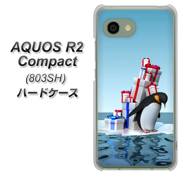 SoftBank アクオス R2 コンパクト 803SH 高画質仕上げ 背面印刷 ハードケース【XA805  人気者は辛い…】