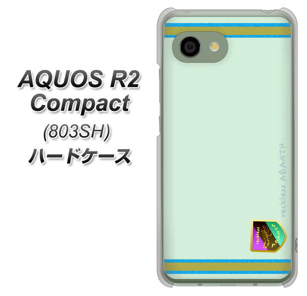 SoftBank アクオス R2 コンパクト 803SH 高画質仕上げ 背面印刷 ハードケース【YC938 アバルト09】