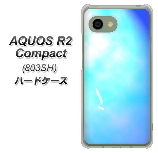 SoftBank アクオス R2 コンパクト 803SH 高画質仕上げ 背面印刷 ハードケース【YJ291 デザイン 光】