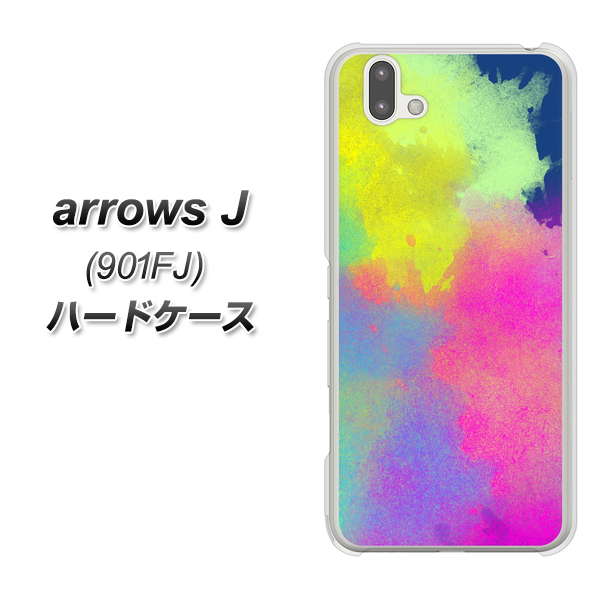 アローズ J 901FJ 高画質仕上げ 背面印刷 ハードケース【YJ294 デザイン色彩】