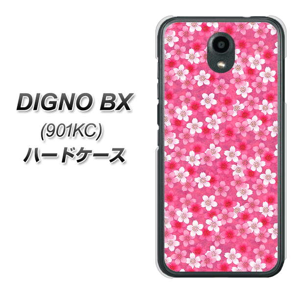 Softbank ディグノBX 901KC 高画質仕上げ 背面印刷 ハードケース【065 さくら】