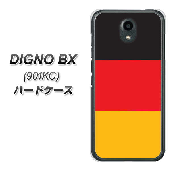 Softbank ディグノBX 901KC 高画質仕上げ 背面印刷 ハードケース【675 ドイツ】