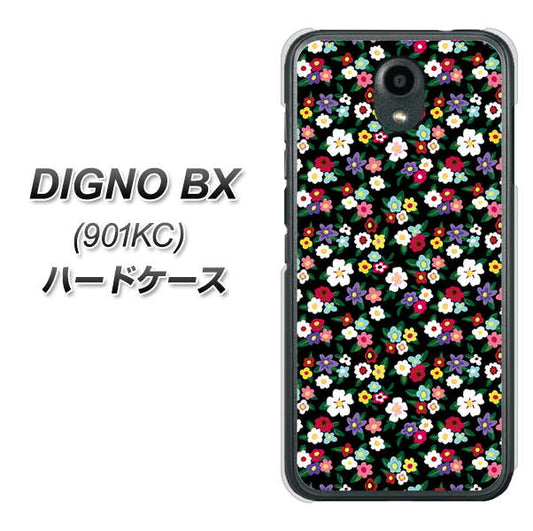 Softbank ディグノBX 901KC 高画質仕上げ 背面印刷 ハードケース【778 マイクロリバティプリントBK】