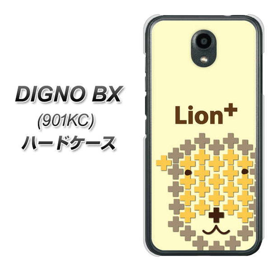 Softbank ディグノBX 901KC 高画質仕上げ 背面印刷 ハードケース【IA804 Lion+】