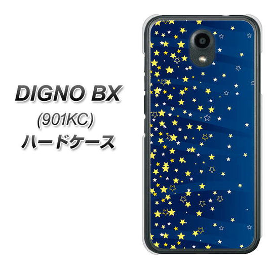 Softbank ディグノBX 901KC 高画質仕上げ 背面印刷 ハードケース【VA842 満天の星空】