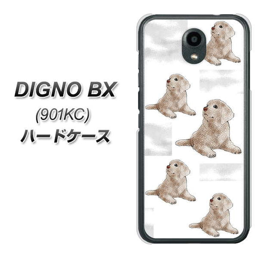 Softbank ディグノBX 901KC 高画質仕上げ 背面印刷 ハードケース【YD823 ラブラドールレトリバー04】