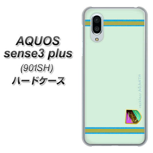 SoftBank アクオスセンス3 プラス 901SH 高画質仕上げ 背面印刷 ハードケース【YC938 アバルト09】
