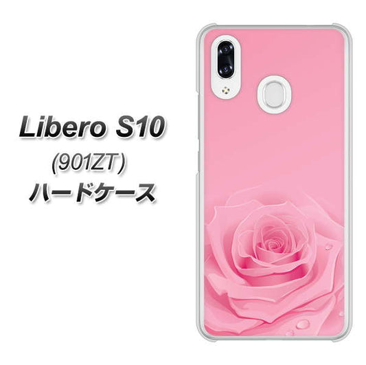Y!mobile リベロS10 901ZT 高画質仕上げ 背面印刷 ハードケース【401 ピンクのバラ】