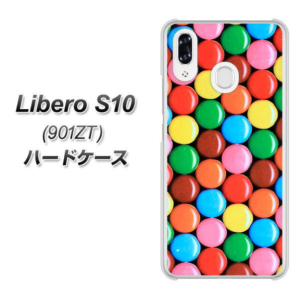 Y!mobile リベロS10 901ZT 高画質仕上げ 背面印刷 ハードケース【448 マーブルチョコ】