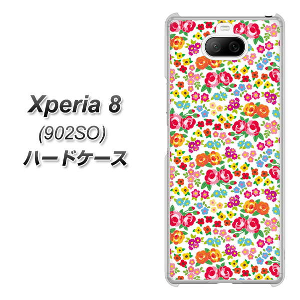 softbank エクスペリア8 902SO 高画質仕上げ 背面印刷 ハードケース【777 マイクロリバティプリントWH】
