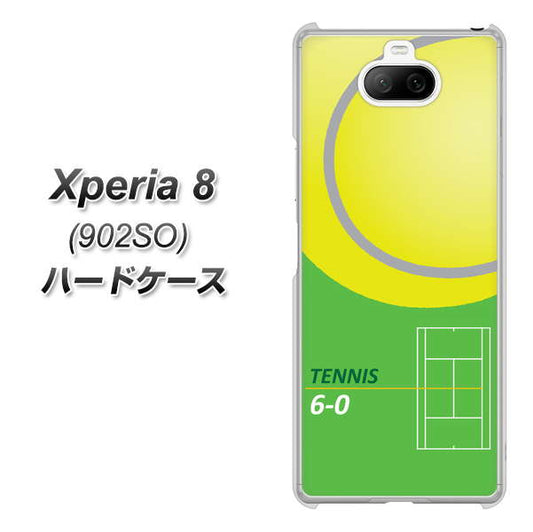 softbank エクスペリア8 902SO 高画質仕上げ 背面印刷 ハードケース【IB920 TENNIS】