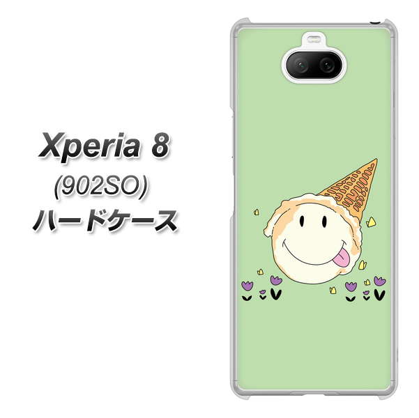 softbank エクスペリア8 902SO 高画質仕上げ 背面印刷 ハードケース【MA902 アイスクリーム】