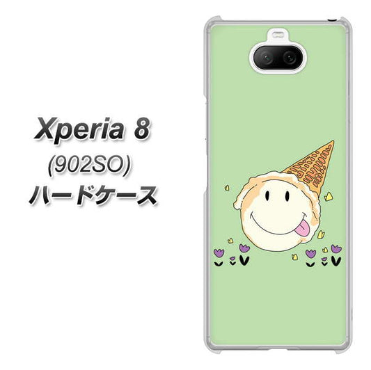 softbank エクスペリア8 902SO 高画質仕上げ 背面印刷 ハードケース【MA902 アイスクリーム】