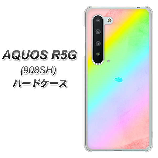 Softbank アクオス R5G 908SH 高画質仕上げ 背面印刷 ハードケース【YJ287 デザイン】