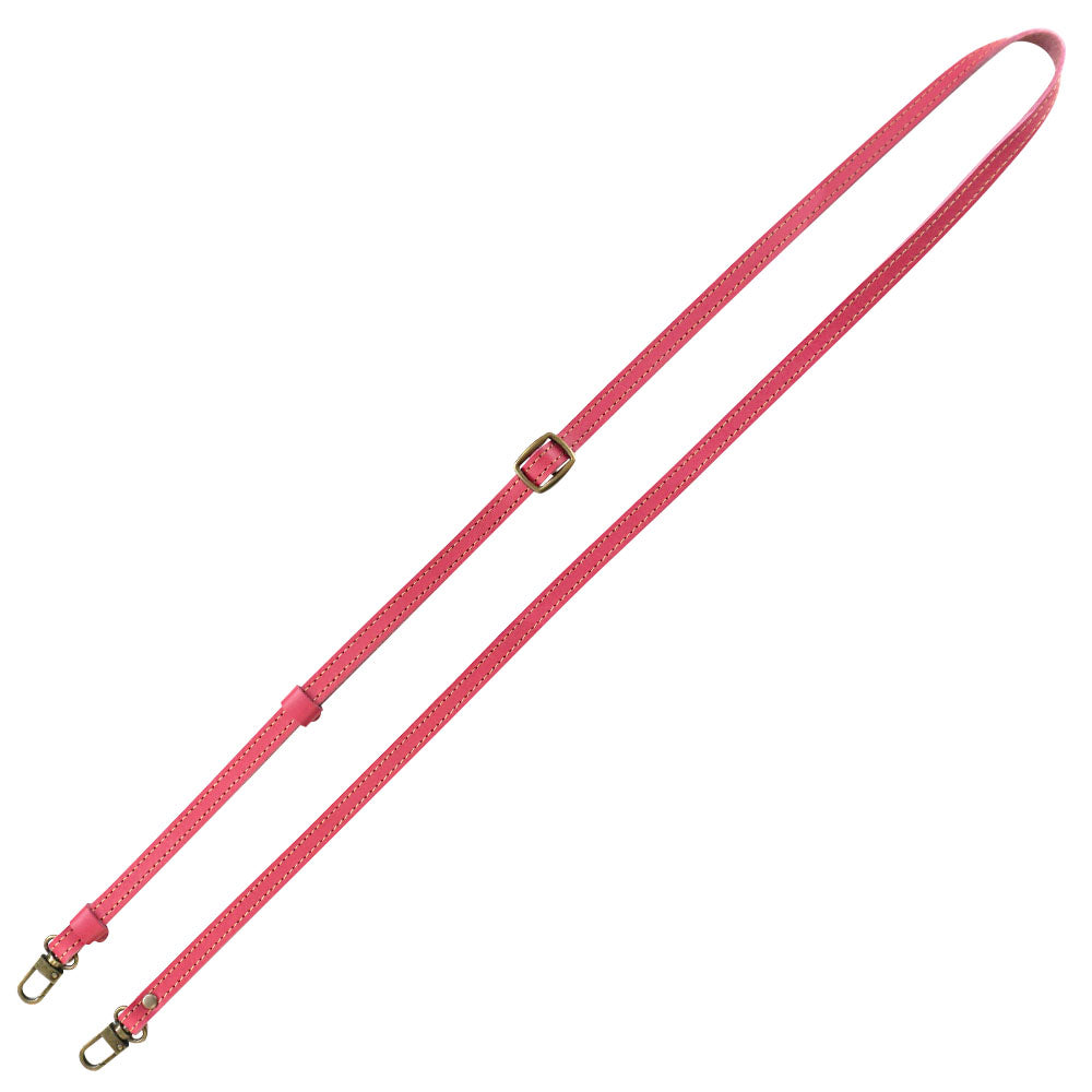 イタリアンレザー 本革 スマホ用ショルダーストラップ 約75~134cm