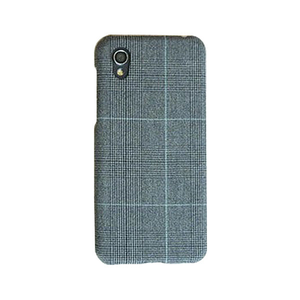 AQUOS sense lite スマホケース ハードケース まるっと全貼り グレンチェック