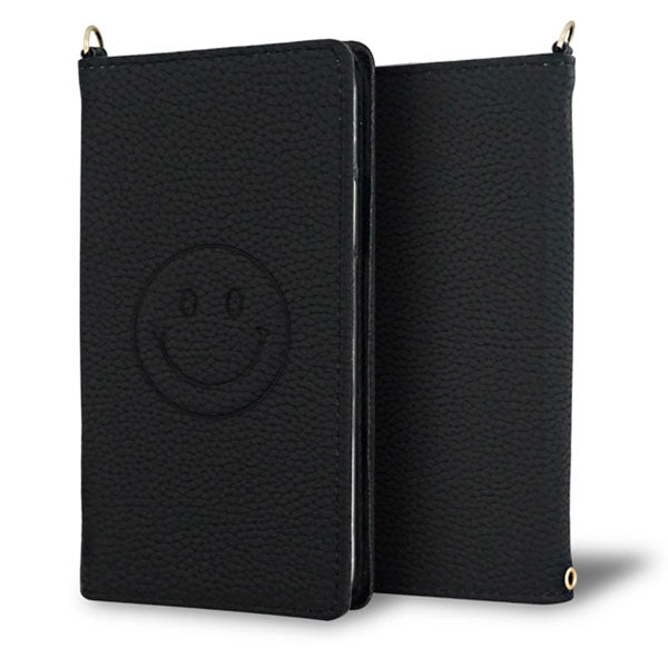 Xperia Ace III SOG08 au スマホケース 手帳型 ニコちゃん 耐衝撃