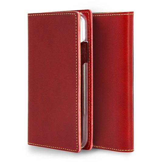 BASIO4 au イタリアンレザー KOALA 本革 レザー 手帳型 ベルトなし スマホケース 耐衝撃