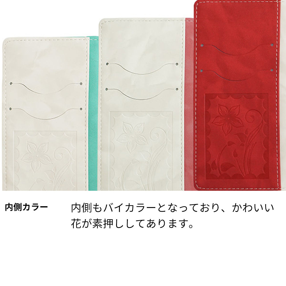 Xperia 5 901SO SoftBank スマホケース 手帳型 フラワー 花 素押し スタンド付き