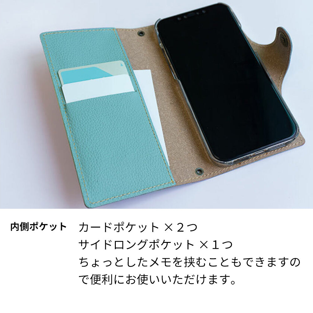 OPPO Reno7 A OPG04 au スマホケース 手帳型 ナチュラルカラー Mild 本革 姫路レザー シュリンクレザー