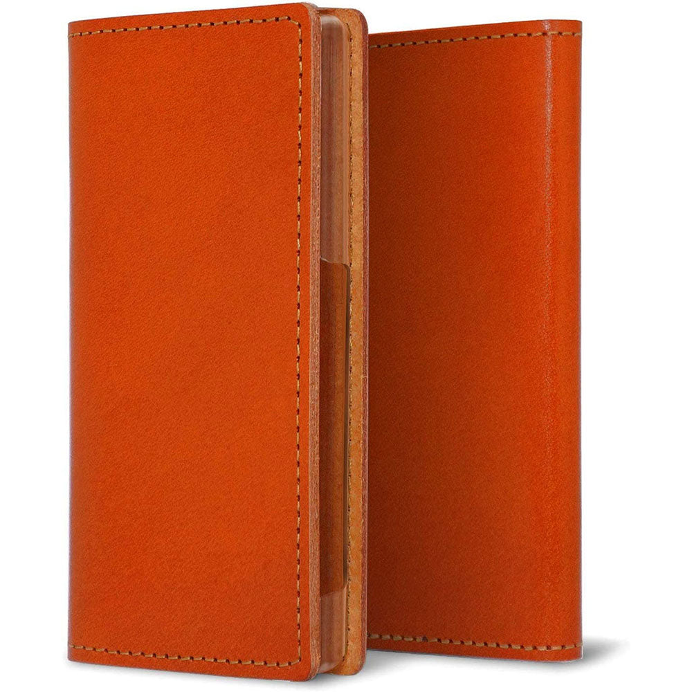 Xperia 5 III A103SO SoftBank 栃木レザー 手帳型 Sジーンズ ベルトなし マグネットなし 本革 スマホケース 耐衝撃