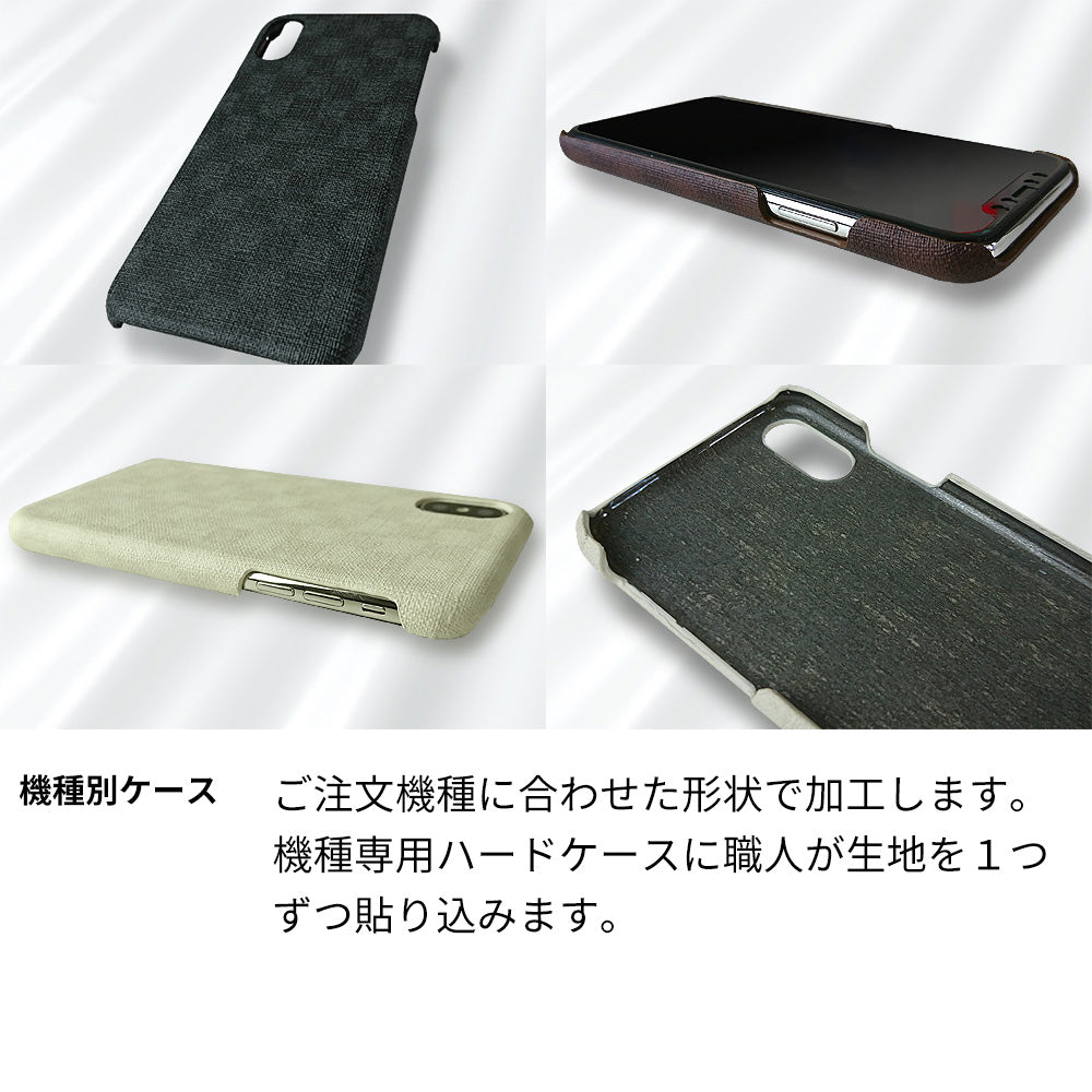 Xperia Ace III A203SO Y!mobile チェックパターンまるっと全貼りハードケース
