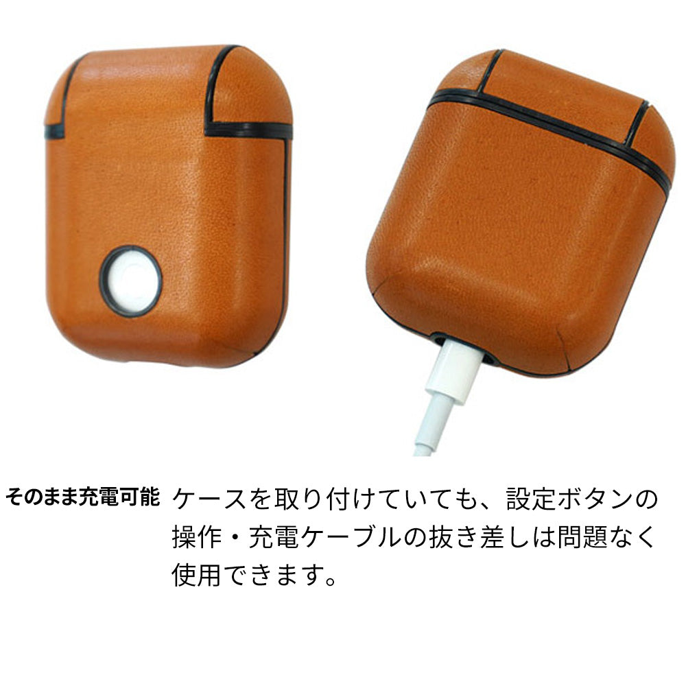 AirPods ケース 栃木レザー ジーンズ