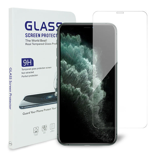 iPhone 11 Pro Max 強化ガラス液晶保護フィルム 0.5mm 表面硬度9H 衝撃吸収 指紋防止 防水