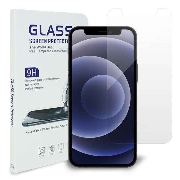 iPhone12 mini 強化ガラス液晶保護フィルム 0.5mm 表面硬度9H 衝撃吸収 指紋防止 防水