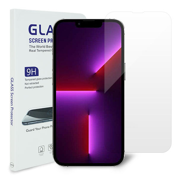 iPhone13 Pro Max 強化ガラス液晶保護フィルム 0.5mm 表面硬度9H 衝撃吸収 指紋防止 防水