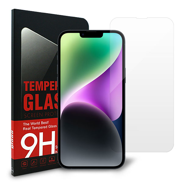 iPhone14 Plus 強化ガラス液晶保護フィルム