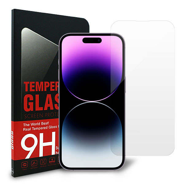 iPhone14 Pro 強化ガラス液晶保護フィルム