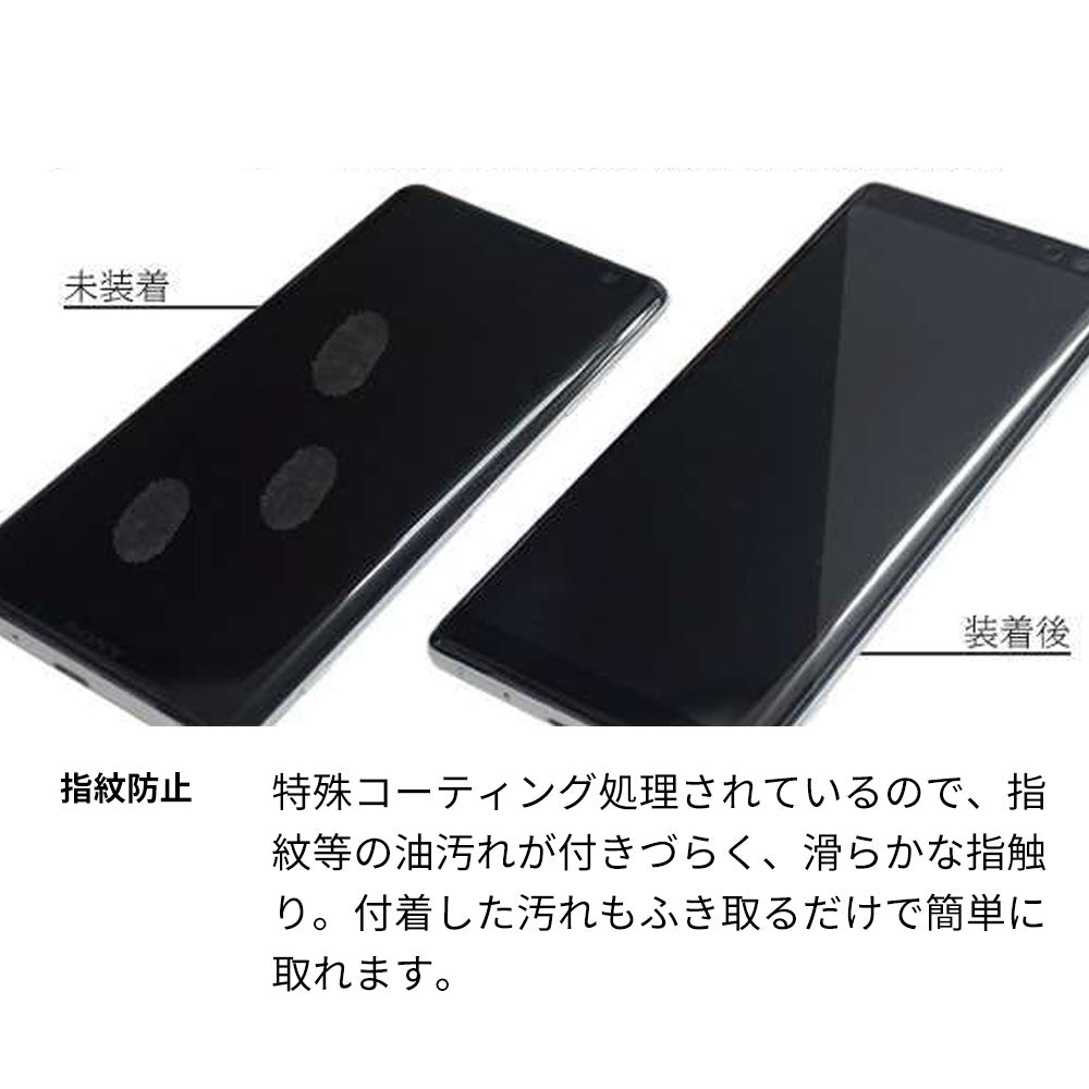 AQUOS R2 SH-03K docomo 強化ガラス液晶保護フィルム 0.5mm 表面硬度9H 衝撃吸収 指紋防止 防水