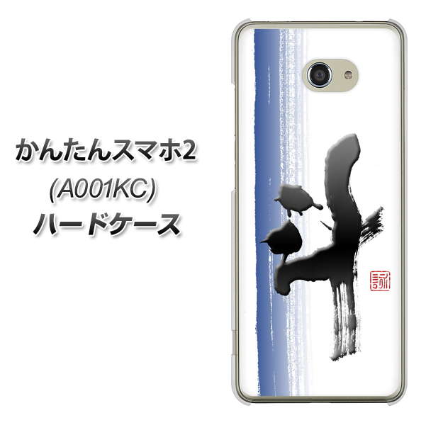 Y!mobile かんたんスマホ2 A001KC 高画質仕上げ 背面印刷 ハードケース【OE829 斗】