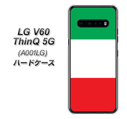 SoftBank LG V60 ThinQ 5G A001LG 高画質仕上げ 背面印刷 ハードケース【676 イタリア】