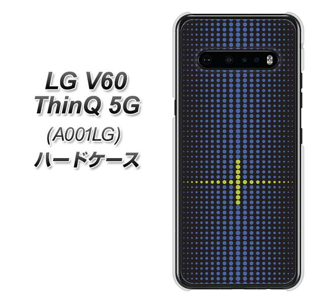 SoftBank LG V60 ThinQ 5G A001LG 高画質仕上げ 背面印刷 ハードケース【IB907 グラデーションドット】