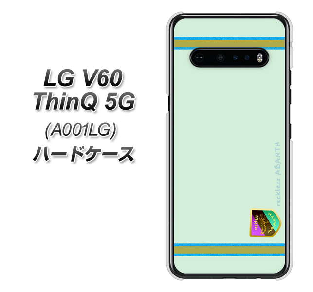 SoftBank LG V60 ThinQ 5G A001LG 高画質仕上げ 背面印刷 ハードケース【YC938 アバルト09】