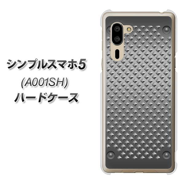 SoftBank シンプルスマホ5 A001SH 高画質仕上げ 背面印刷 ハードケース【570 スタックボード】