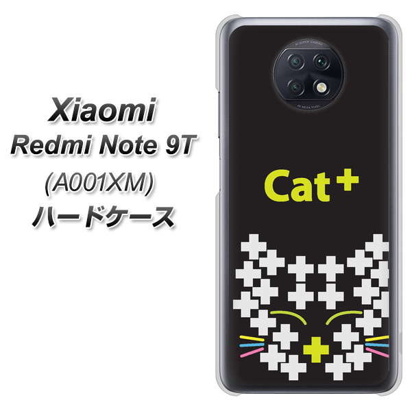 SoftBank Xiaomi(シャオミ)Redmi Note 9T A001XM 高画質仕上げ 背面印刷 ハードケース【IA807  Cat+】