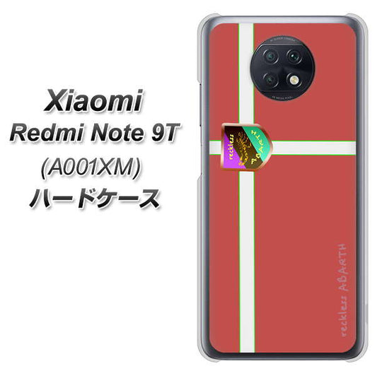 SoftBank Xiaomi(シャオミ)Redmi Note 9T A001XM 高画質仕上げ 背面印刷 ハードケース【YC934 アバルト05】