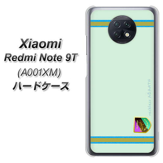 SoftBank Xiaomi(シャオミ)Redmi Note 9T A001XM 高画質仕上げ 背面印刷 ハードケース【YC938 アバルト09】