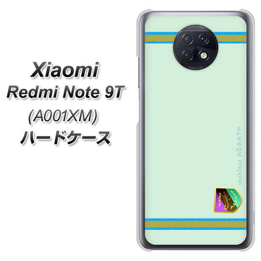 SoftBank Xiaomi（シャオミ）Redmi Note 9T A001XM 高画質仕上げ 背面印刷 ハードケース【YC938 アバルト09】