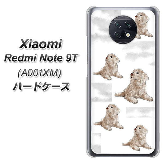 SoftBank Xiaomi（シャオミ）Redmi Note 9T A001XM 高画質仕上げ 背面印刷 ハードケース【YD823 ラブラドールレトリバー04】